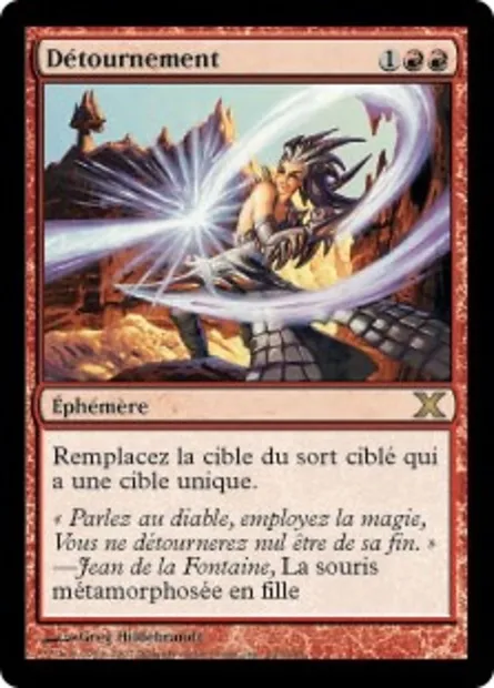 Détournement, carte Magic 10E 233 — extension Dixième édition