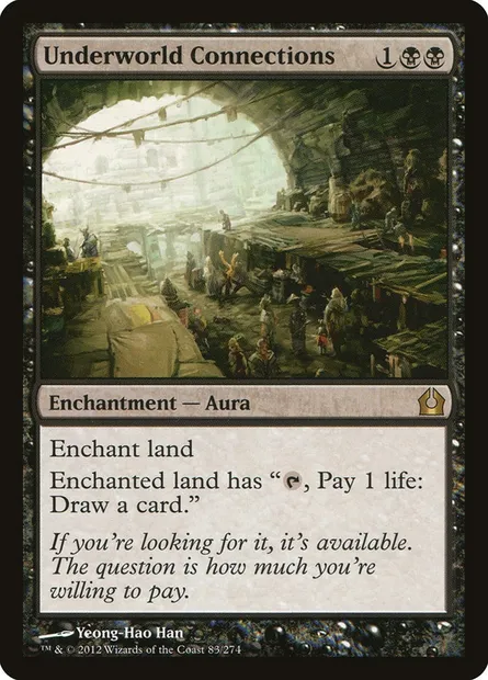 Underworld Connections, Magic card RTR 83 — Return to Ravnica set