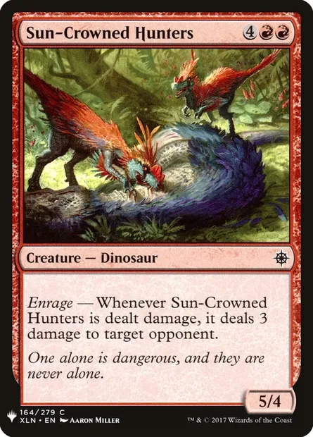 Sun-Crowned Hunters, Magic card PLST XLN-164 — The List set