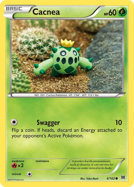 Cacnea, Pokémon card BKT 4 — BREAKthrough set