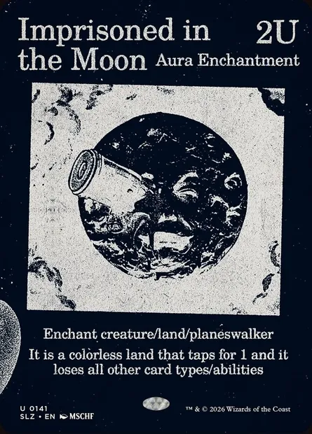 Imprisoned in the Moon, Magic card SLZ 141 — The Zeta Set set