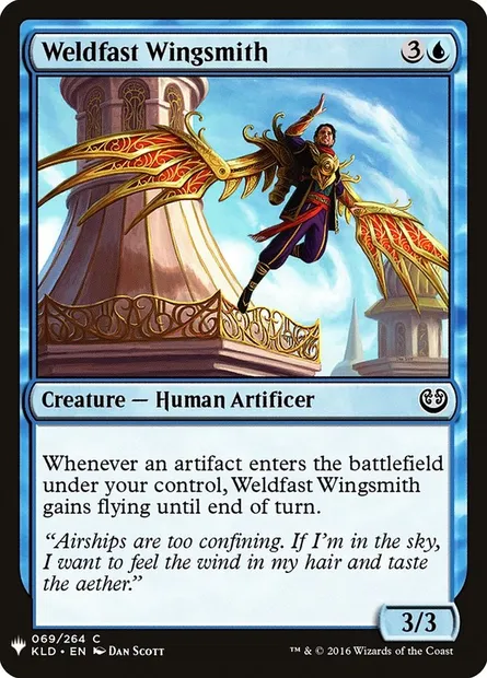 Weldfast Wingsmith, Magic card PLST KLD-69 — The List set