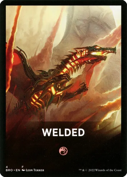 Welded, Magic card FBRO 4 — The Brothers' War Jumpstart Front Cards set