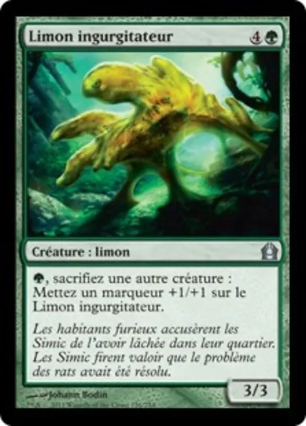 Limon ingurgitateur, carte Magic RTR 126 — extension Retour à Ravnica