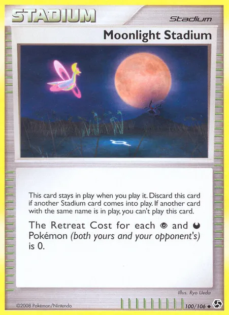 Moonlight Stadium, Pokémon card GE 100 — Great Encounters set