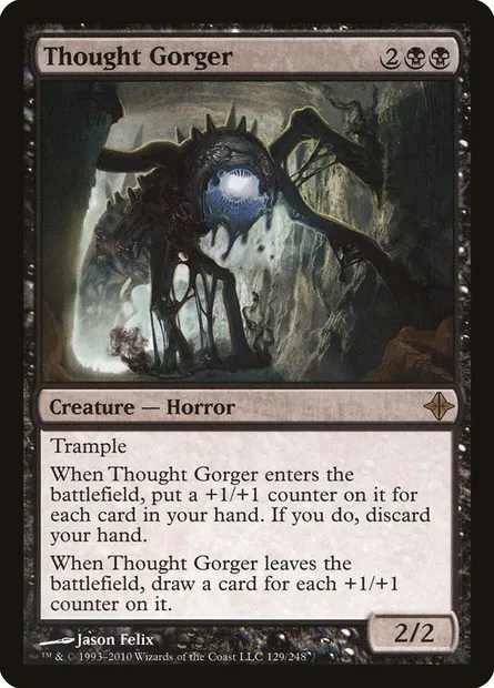 Thought Gorger, Magic card ROE 129 — Rise of the Eldrazi set