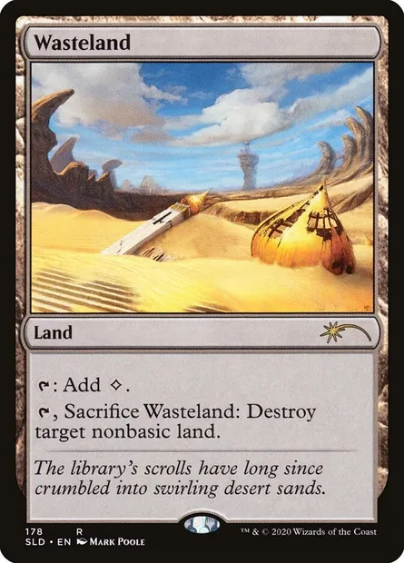 Terres dévastées, carte Magic SLD 178 — extension Secret Lair Drop