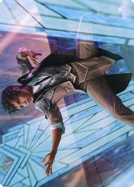 Dapper Shieldmate // Dapper Shieldmate, Magic card ASNC 2 — New Capenna Art Series set