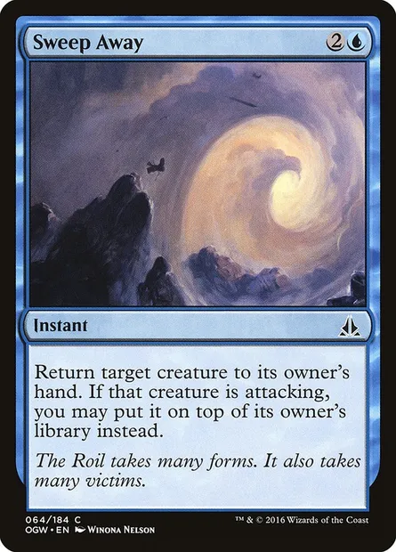 Sweep Away, Magic card OGW 64 — Oath of the Gatewatch set