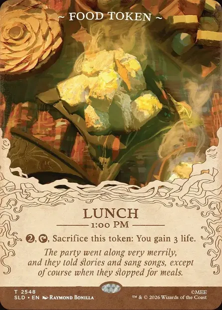 Food, carte Magic SLD 2548 — extension Secret Lair Drop
