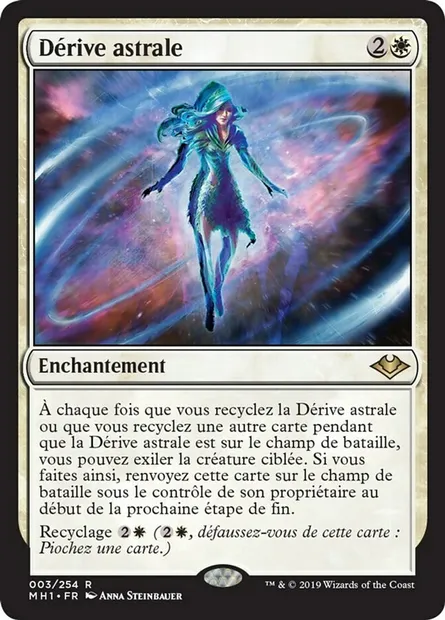 Dérive astrale, carte Magic MH1 3 — extension Horizons du Modern