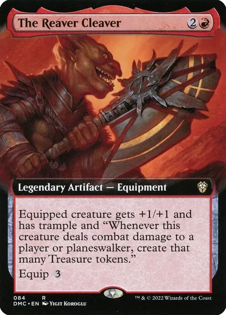 The Reaver Cleaver, Magic card DMC 84 — Dominaria United Commander set