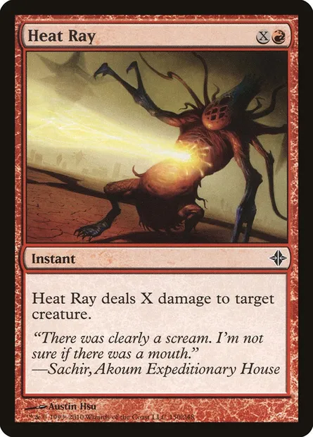Heat Ray, Magic card ROE 150 — Rise of the Eldrazi set