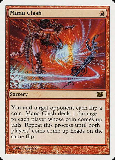 Mana Clash, Magic card 8ED 202 — Eighth Edition set
