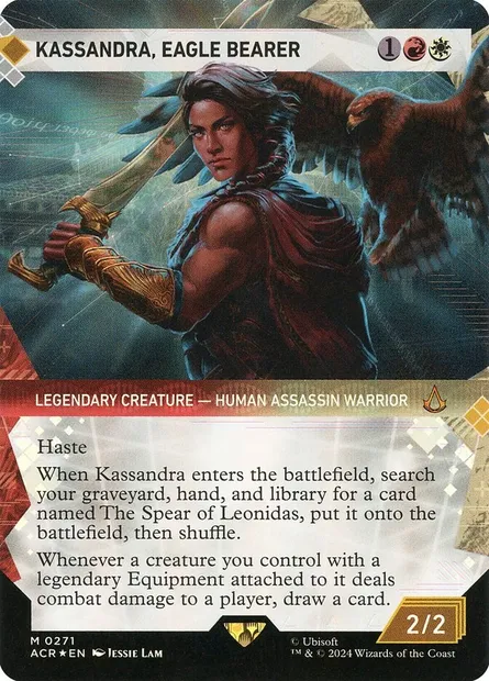 Kassandra, Eagle Bearer, Magic card ACR 271 — Assassin's Creed set