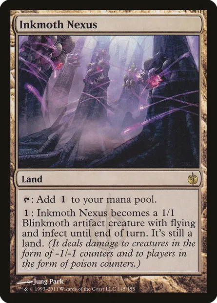 Inkmoth Nexus, Magic card MBS 145 — Mirrodin Besieged set
