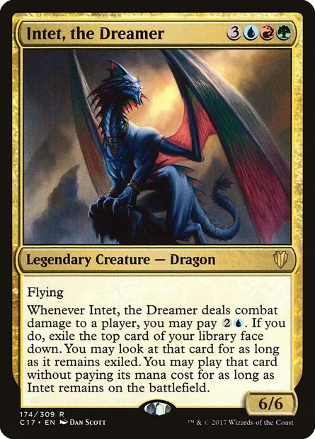 Intet, the Dreamer, Magic card C17 174 — Commander 2017 set