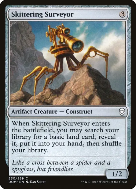 Skittering Surveyor, Magic card DOM 230 — Dominaria set