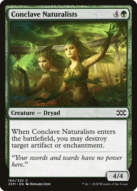 Conclave Naturalists, Magic card 2XM 160 — Double Masters set