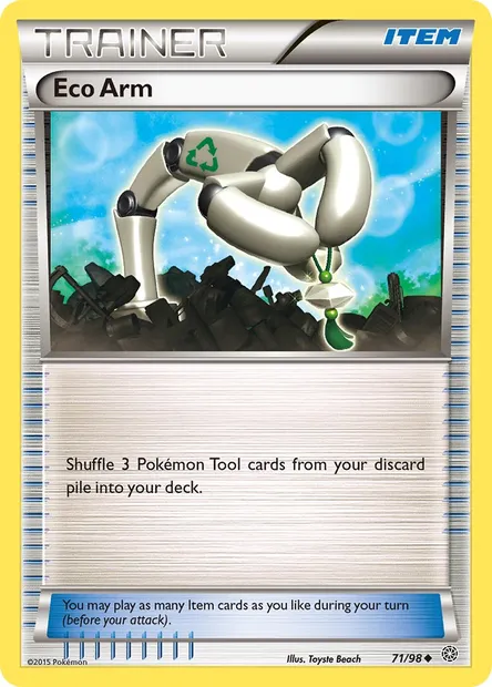Eco Arm, Pokémon card AOR 71 — Ancient Origins set
