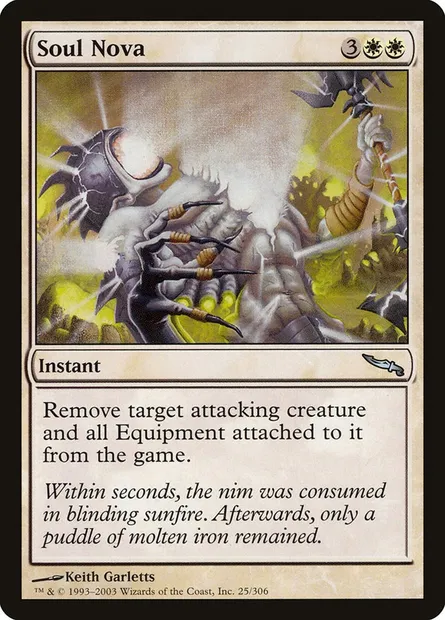 Soul Nova, Magic card MRD 25 — Mirrodin set