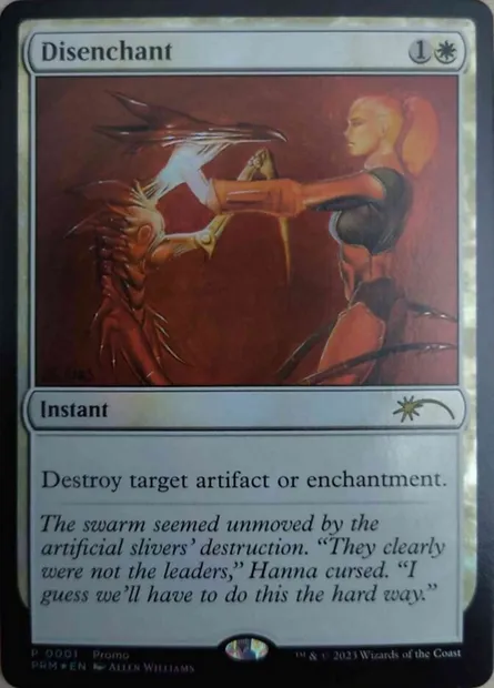 Désenchantement, carte Magic PMEI 2025-17 — extension Media and Collaboration Promos