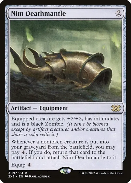 Nim Deathmantle, Magic card 2X2 309 — Double Masters 2022 set
