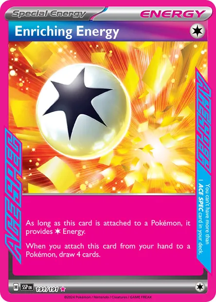 Enriching Energy, Pokémon card SSP 191 — Surging Sparks set