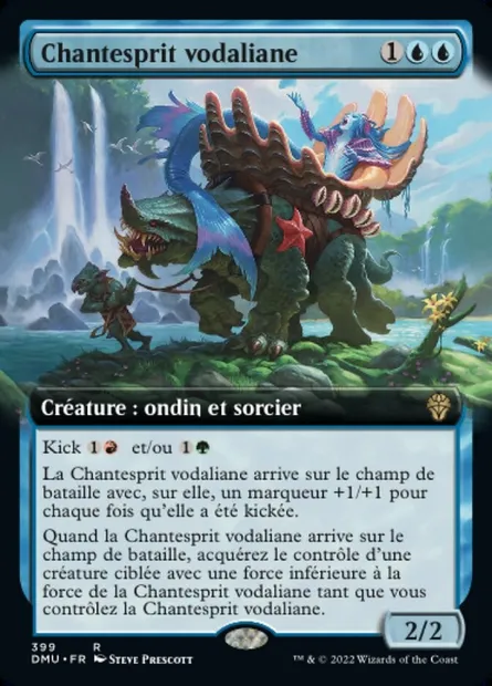 Chantesprit vodaliane, carte Magic DMU 399 — extension Dominaria Uni
