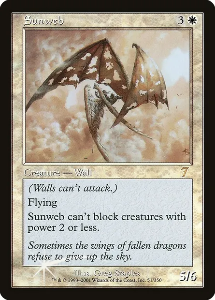 Sunweb, Magic card 7ED 51★ — Seventh Edition set