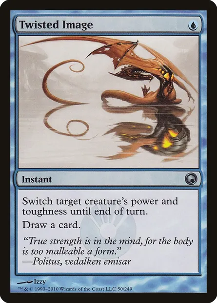 Twisted Image, Magic card SOM 50 — Scars of Mirrodin set