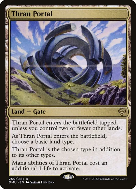 Thran Portal, Magic card DMU 259 — Dominaria United set