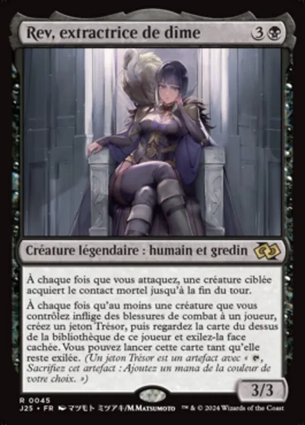 Rev, extractrice de dîme, carte Magic J25 45 — extension Foundations Jumpstart