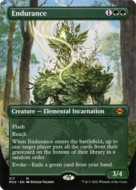 Endurance, Magic card MH2 317 — Modern Horizons 2 set