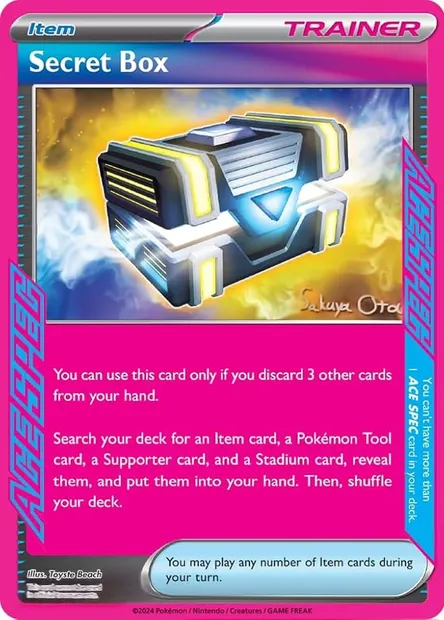 Boîte à Secrets, carte Pokémon WCD24 ct327623 — extension World Championship Decks 2024
