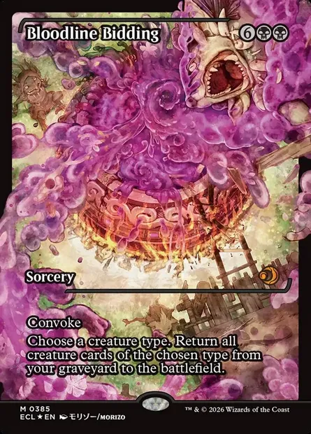 Bloodline Bidding, Magic card ECL 385 — Lorwyn Eclipsed set