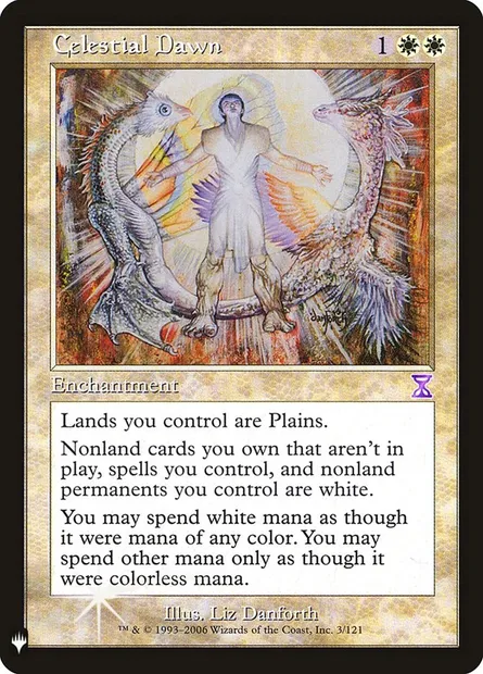 Celestial Dawn, Magic card PLST TSB-3 — The List set