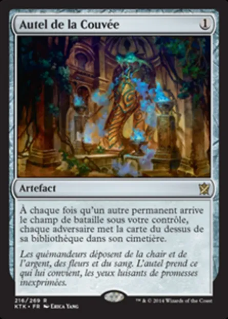 Autel de la Couvée, carte Magic KTK 216 — extension Les Khans de Tarkir