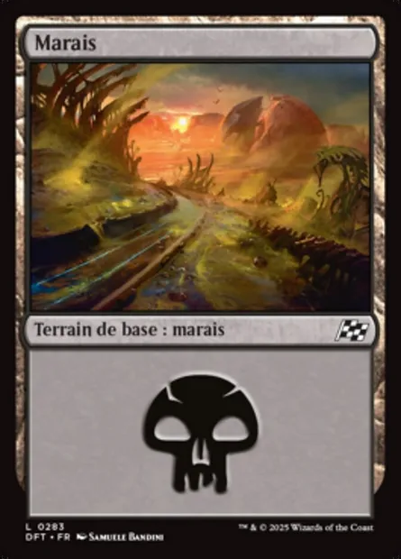 Marais, carte Magic DFT 283 — extension Aetherdrift