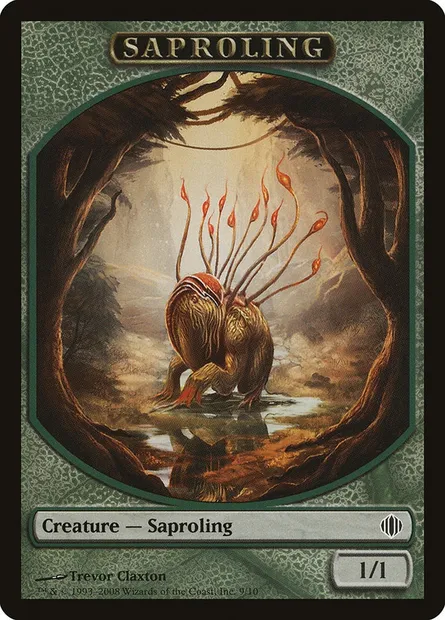 Saproling, Magic card TALA 9 — Shards of Alara Tokens set