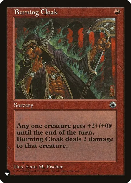 Cape brûlante, carte Magic PLST POR-120 — extension The List