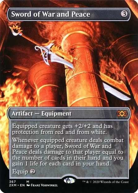 Épée de guerre et de paix, carte Magic 2XM 367 — extension Double Masters