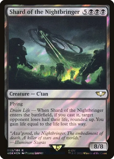 Shard of the Nightbringer, Magic card 40K 55★ — Warhammer 40,000 Commander set