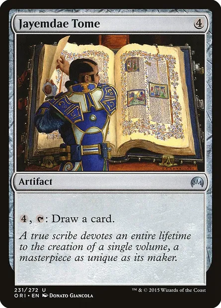 Jayemdae Tome, Magic card ORI 231 — Magic Origins set