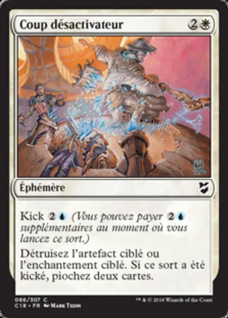 Coup désactivateur, carte Magic C18 66 — extension Commander 2018