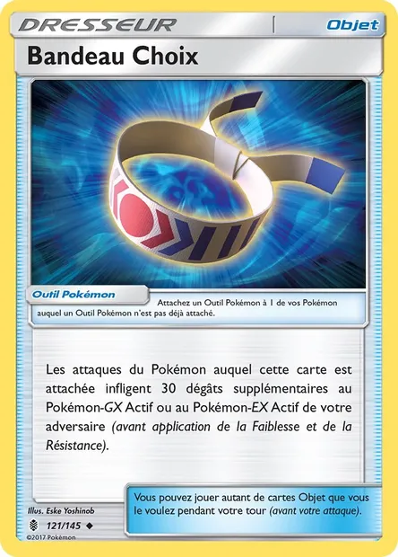 Bandeau Choix, carte Pokémon GRI 121 — extension Gardiens Ascendants