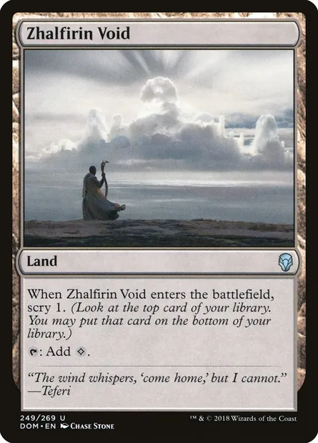 Zhalfirin Void, Magic card DOM 249 — Dominaria set