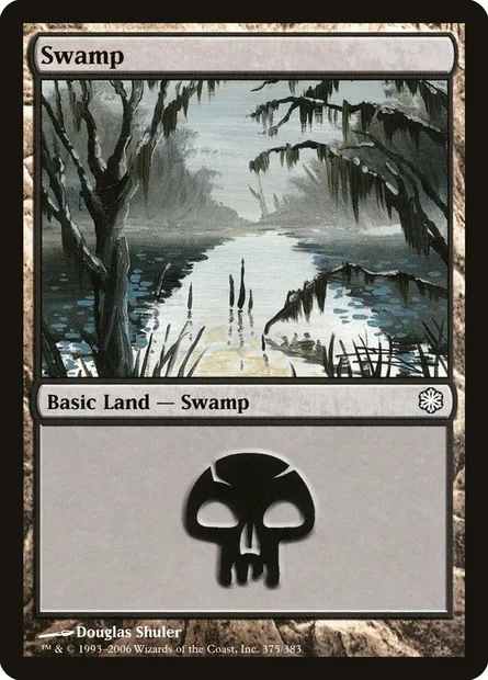 Marais, carte Magic CST 375 — extension Coldsnap Theme Decks