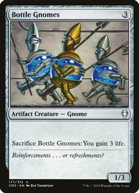 Bottle Gnomes, Magic card CM2 177 — Commander Anthology Volume II set