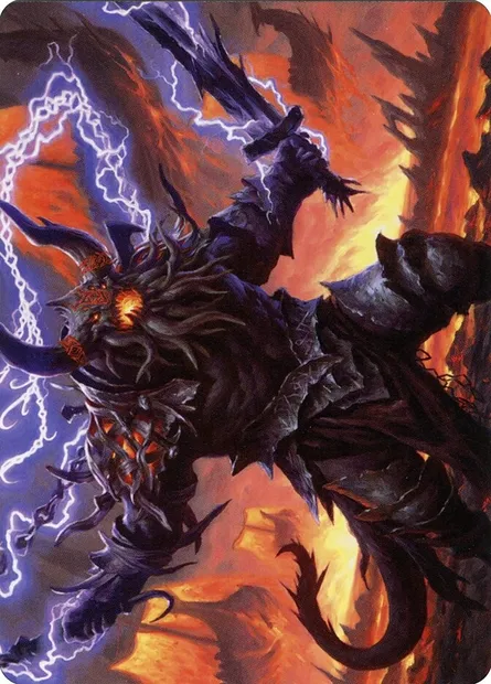 Kardur, Doomscourge // Kardur, Doomscourge, carte Magic AKHM 57 — extension Kaldheim Art Series